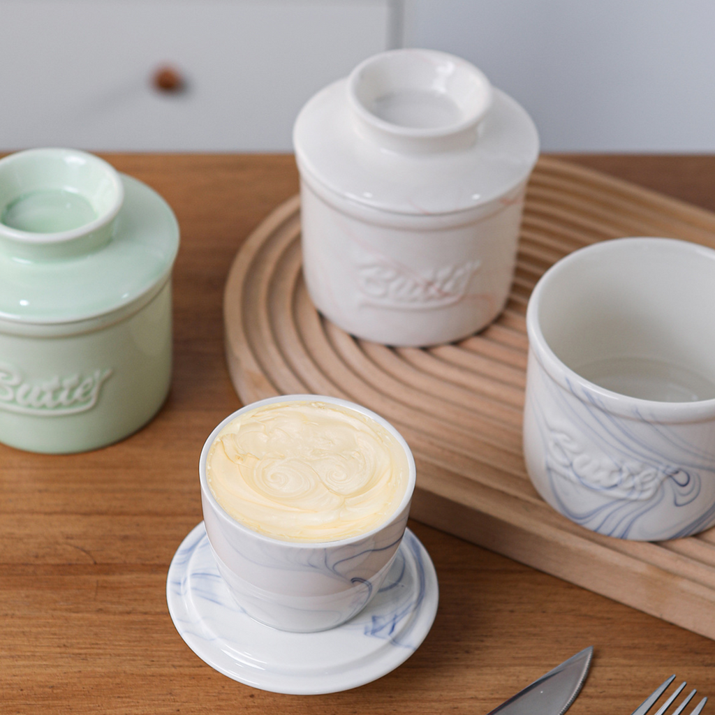Ceramic butter dish