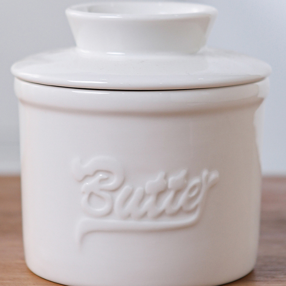 Ceramic butter dish