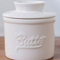 Ceramic butter dish