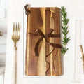 Wooden Bread Slicing Knife with Cutting Board