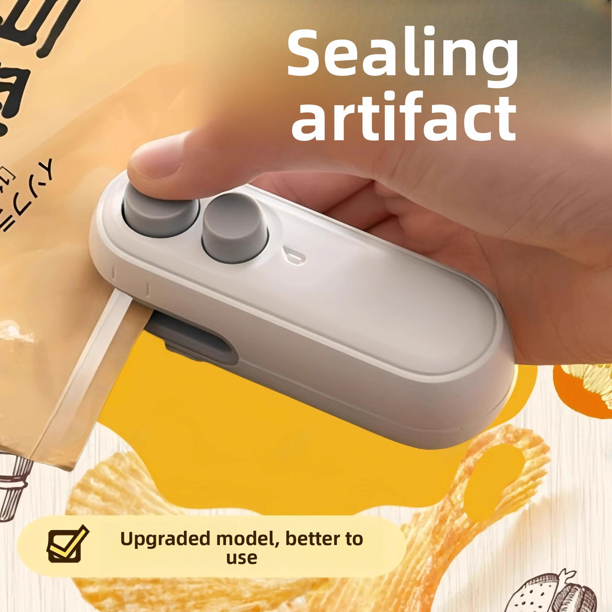 Compact Sealing Clip for Home Use
