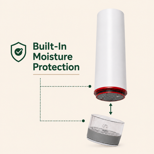 Built-In Moisture Protection
