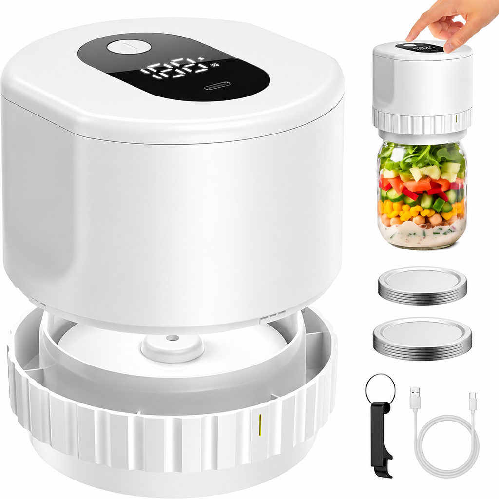 Electric Mason Jar Vacuum Sealer