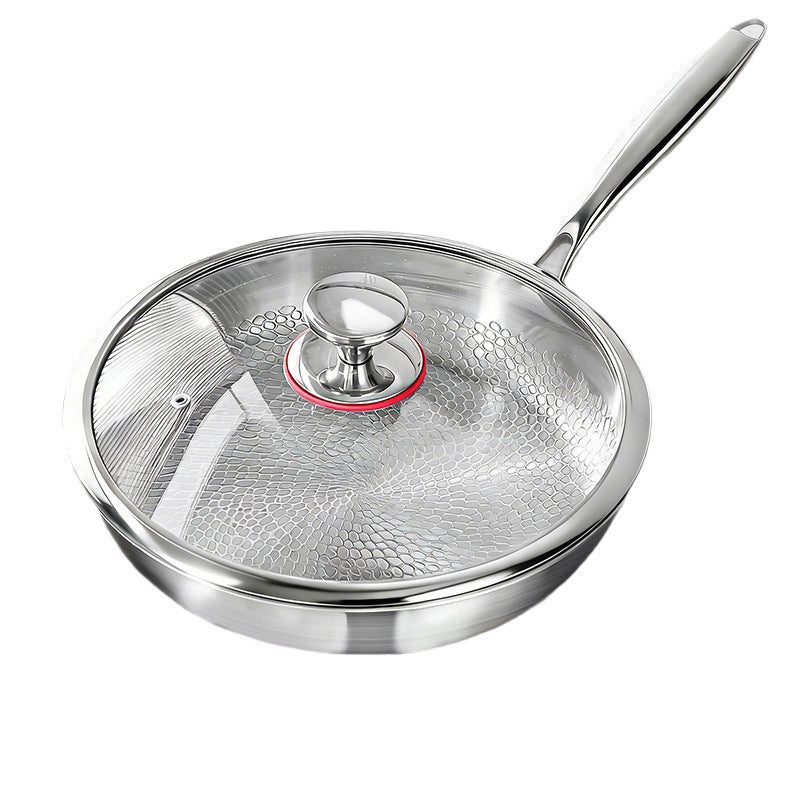 Titanium Non-Stick Frying Pan with Hammered Pattern