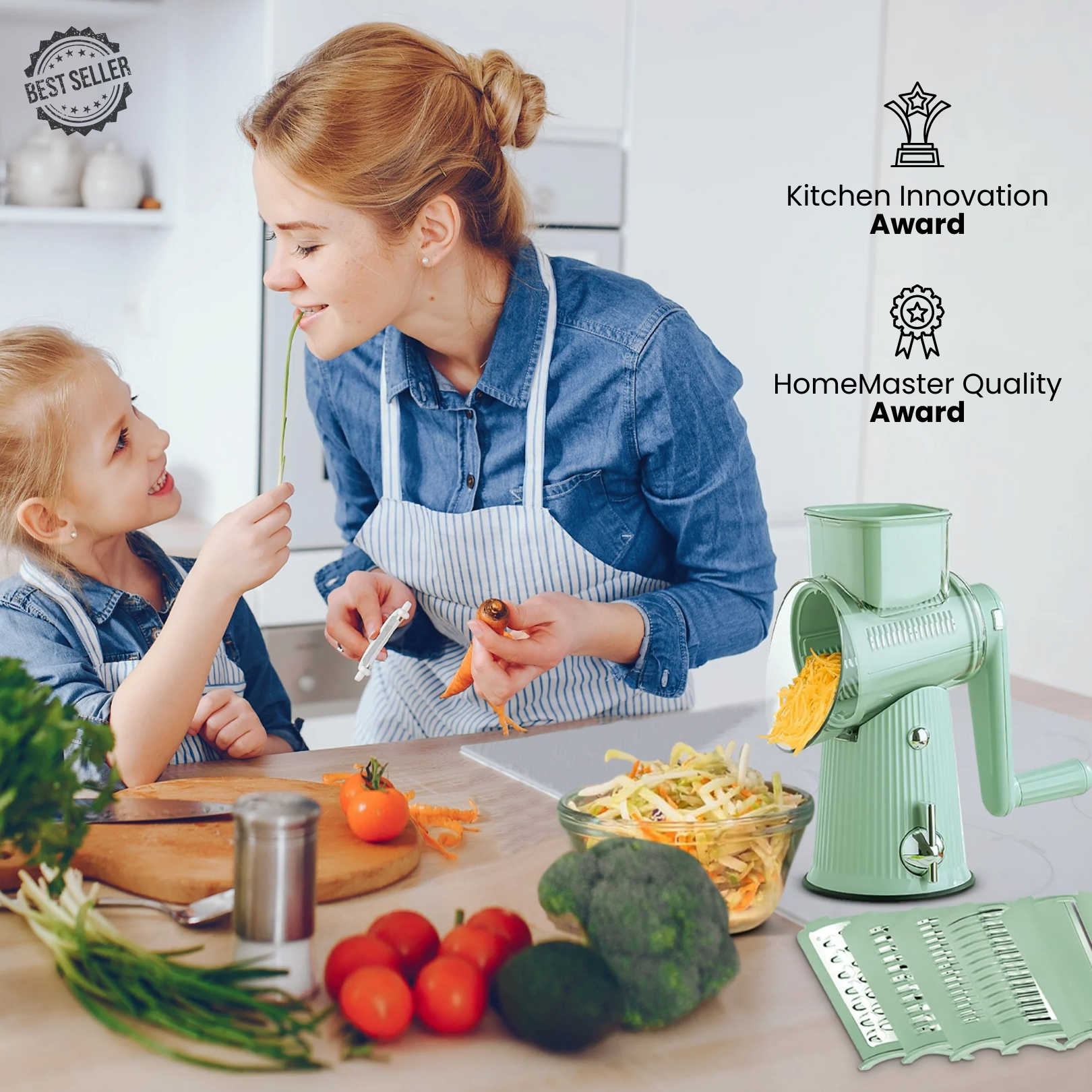 PrepPro 5-in-1 Grater